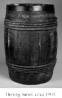 Herring barrel, circa 1900
